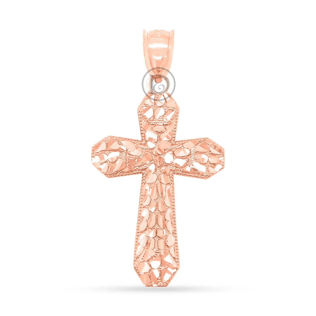 10k gold cross pendant