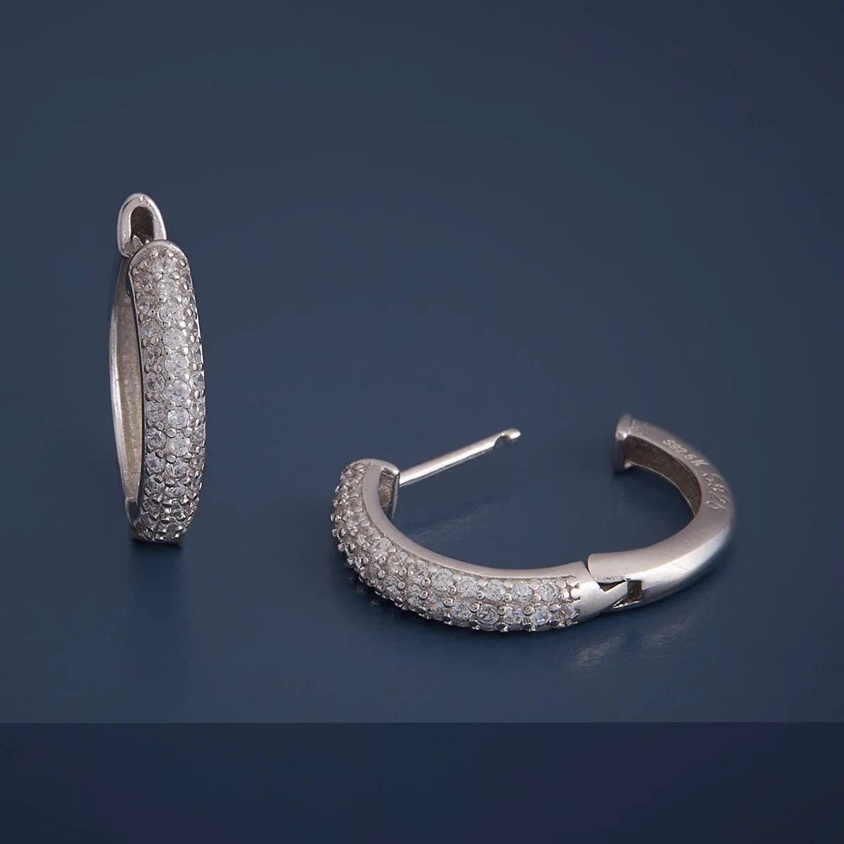 92.5 Silver Earring 164446