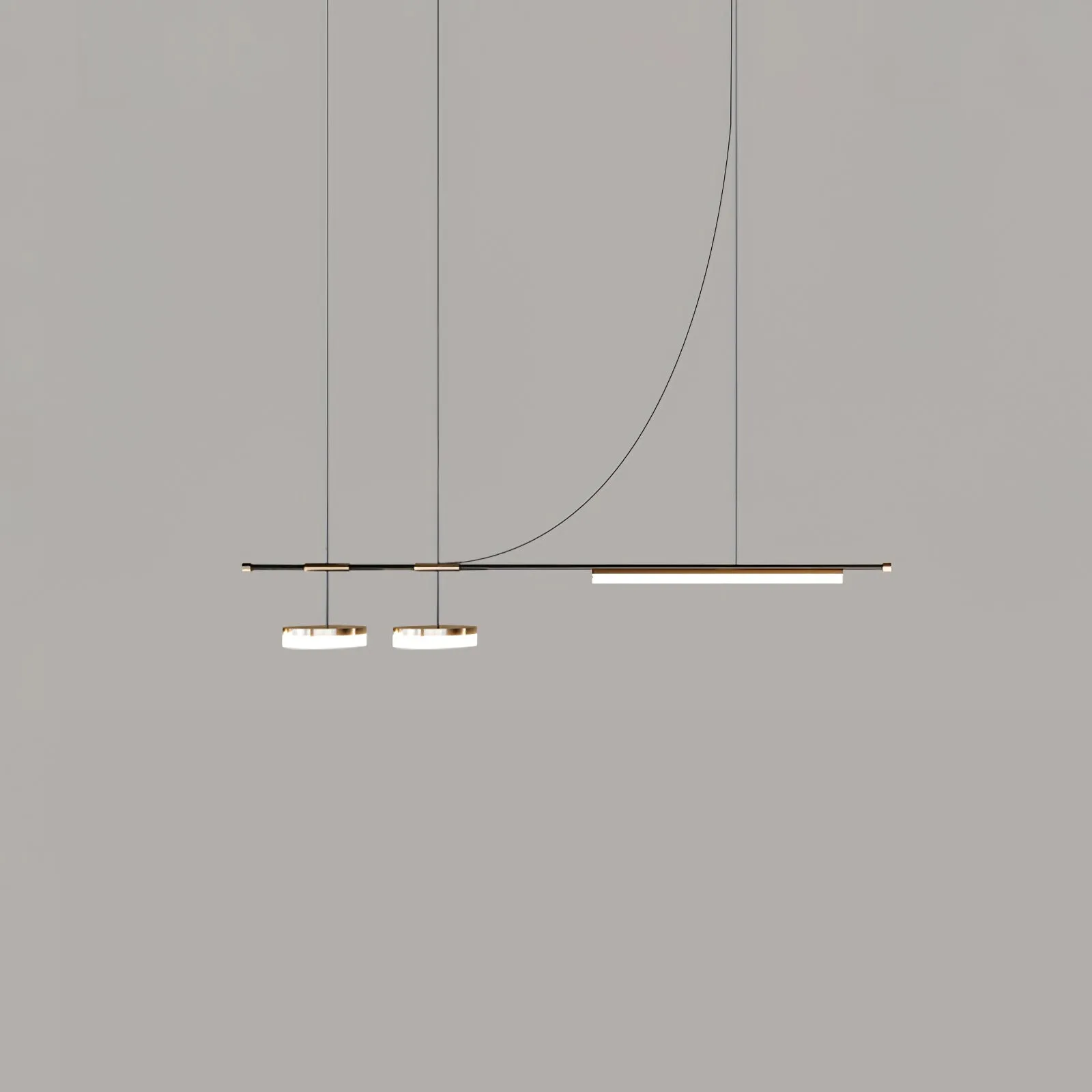 Arc Horizon Island Pendant Light