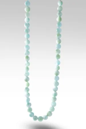 Beaded Green Iridescent Necklace™ in Watermark