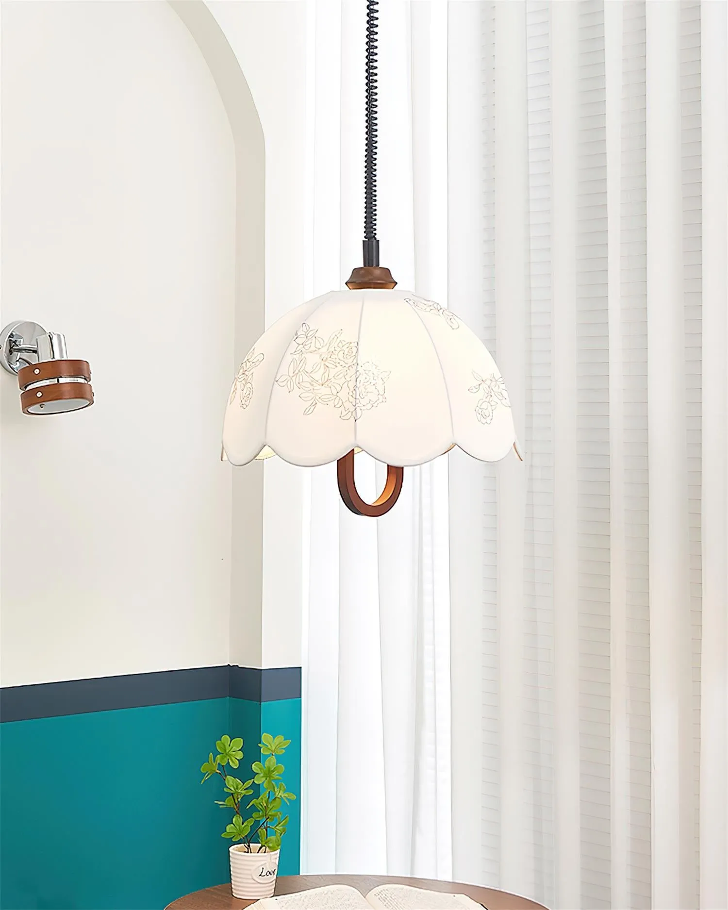 Binta Fabric Pendant Lamp