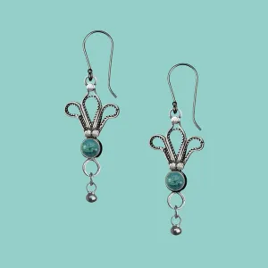 Bohemian Jewelry. Sterling silver earrings