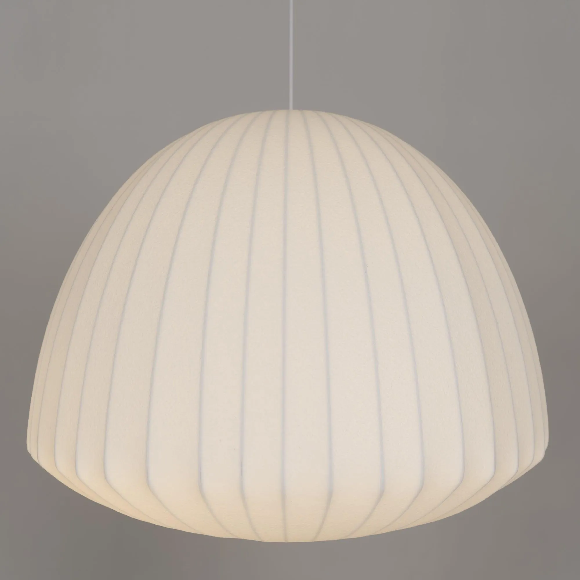 Bubble Mulberry Silk Pendant Lamp