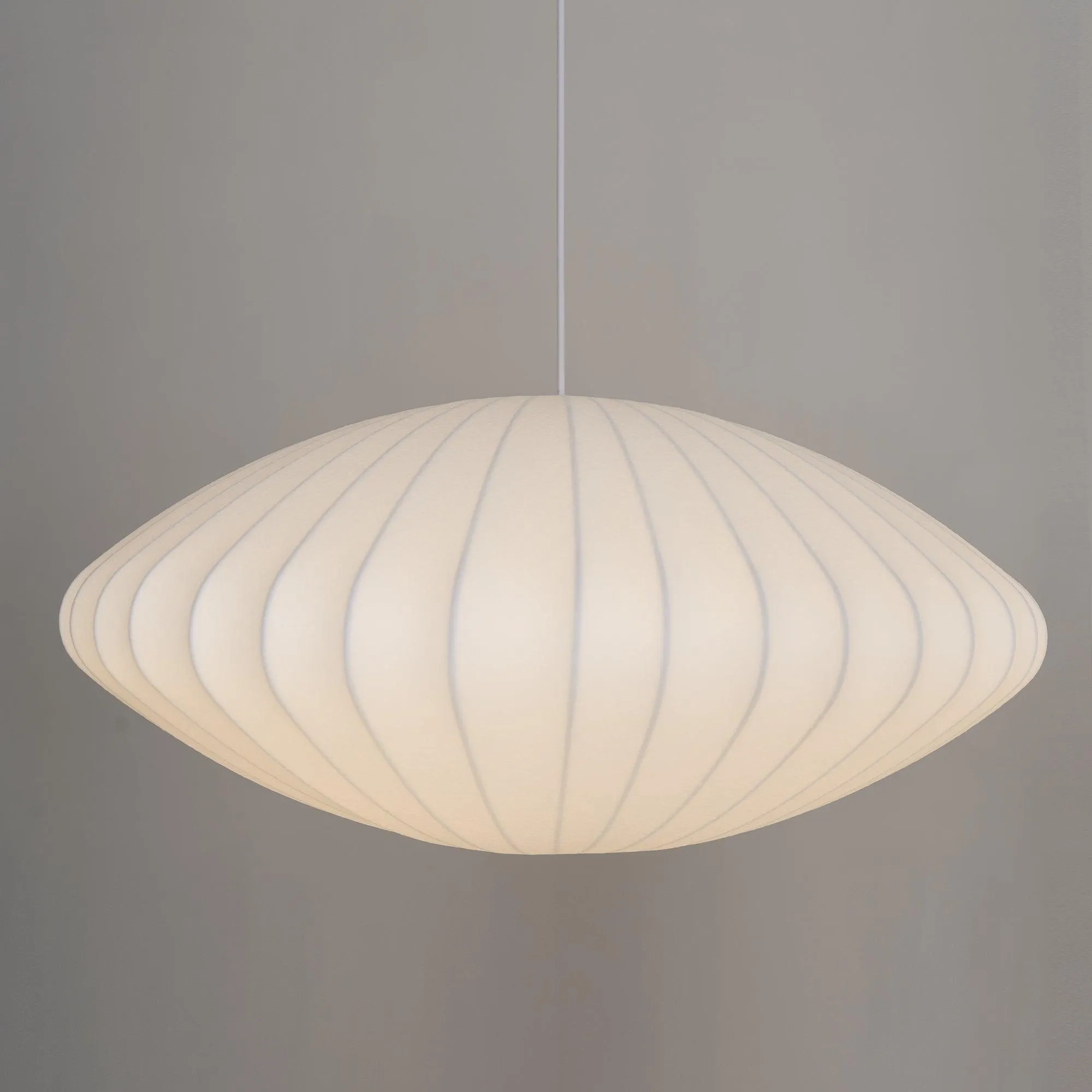 Bubble Mulberry Silk Pendant Lamp