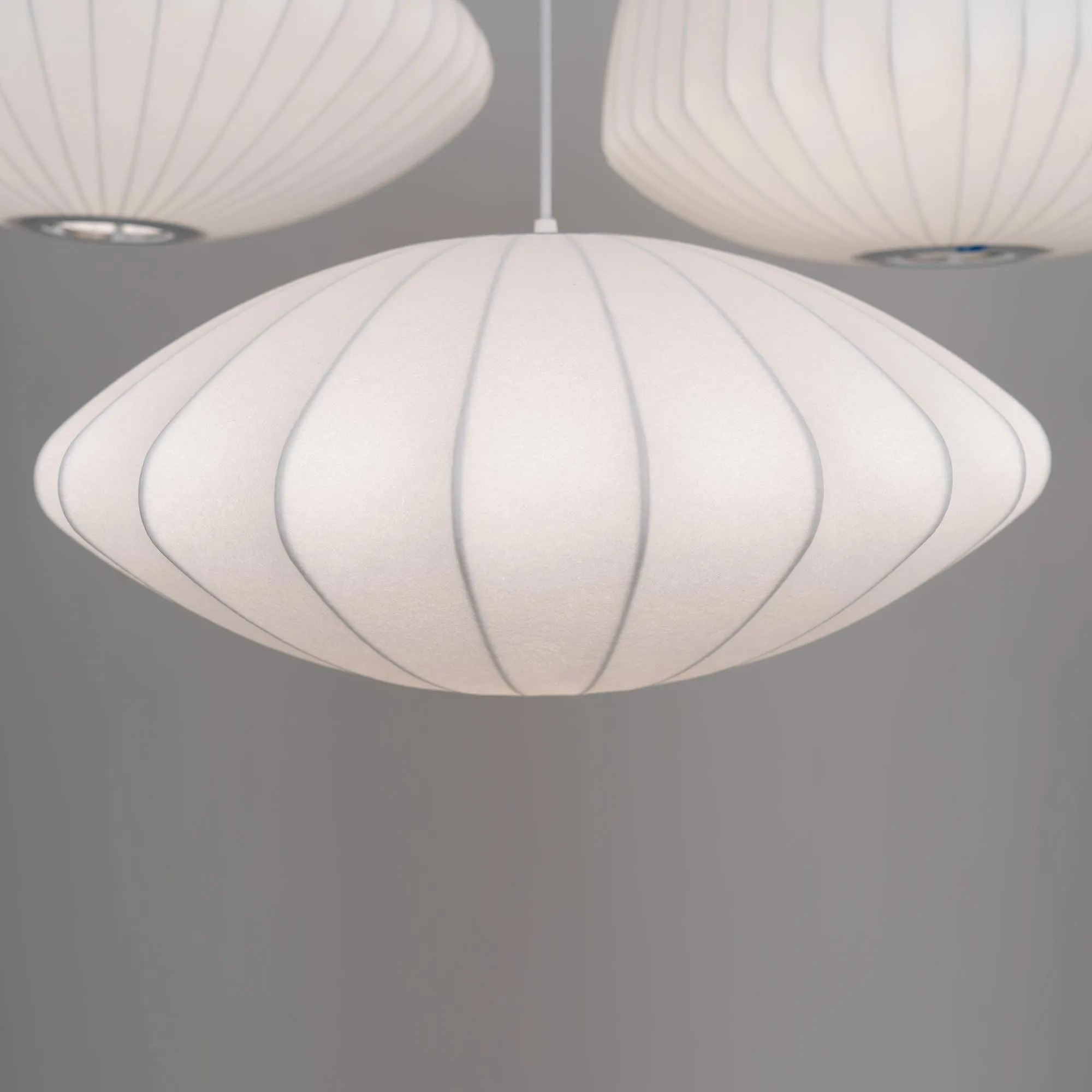 Bubble Mulberry Silk Pendant Lamp