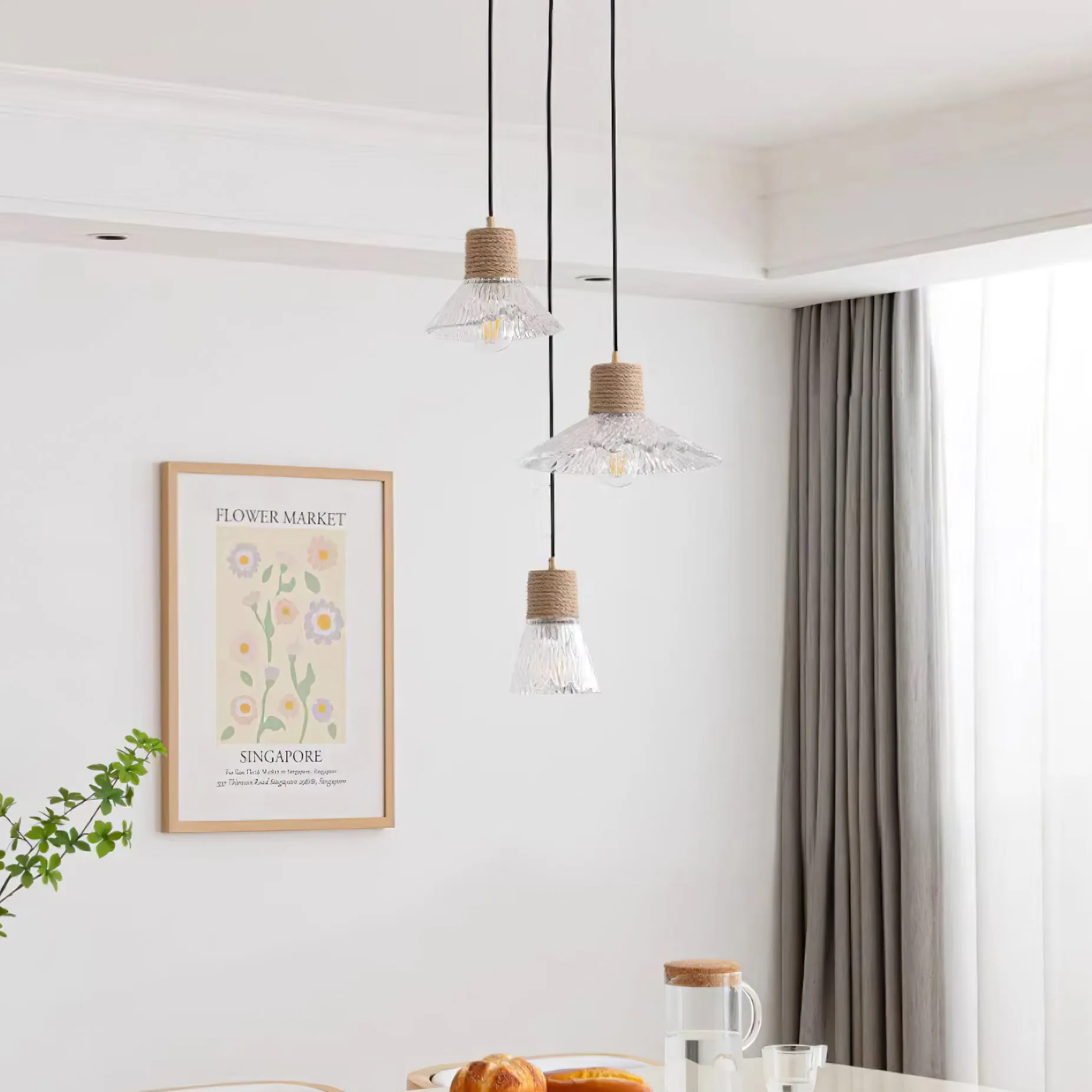 Callie Glass Pendant Lamp