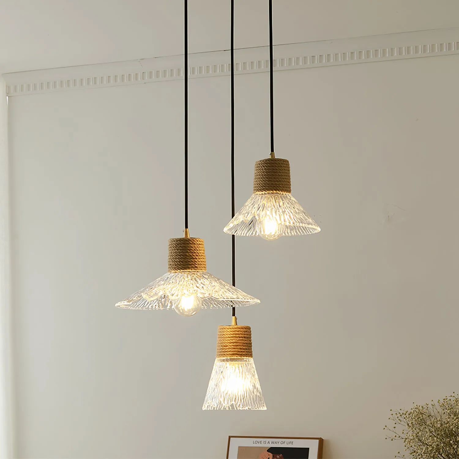 Callie Glass Pendant Lamp