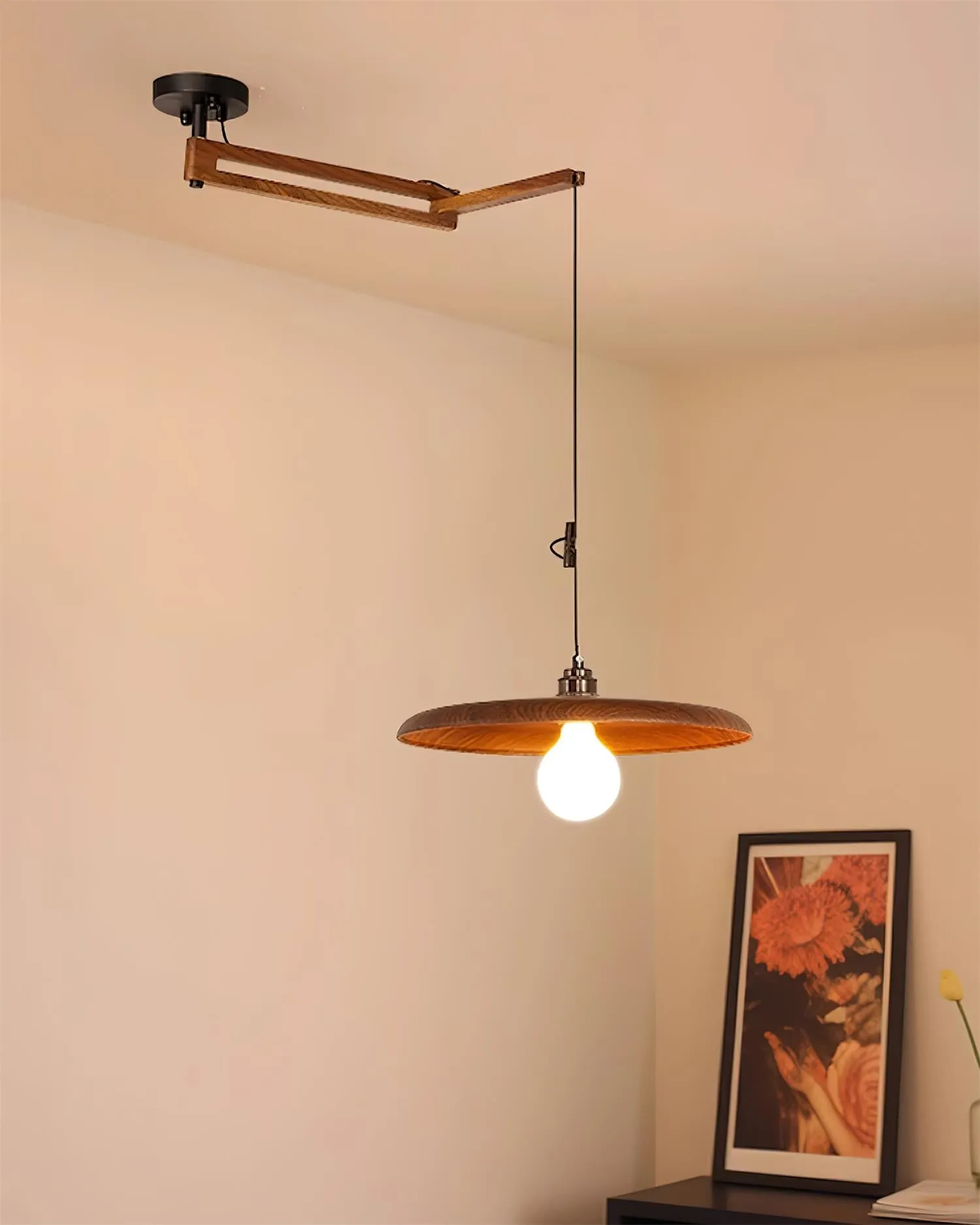 Carlyle Wood Pendant Lamp