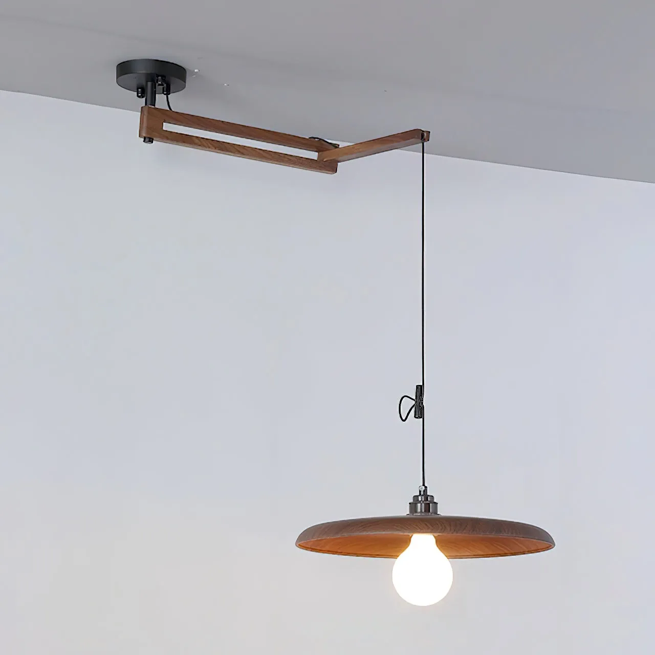 Carlyle Wood Pendant Lamp