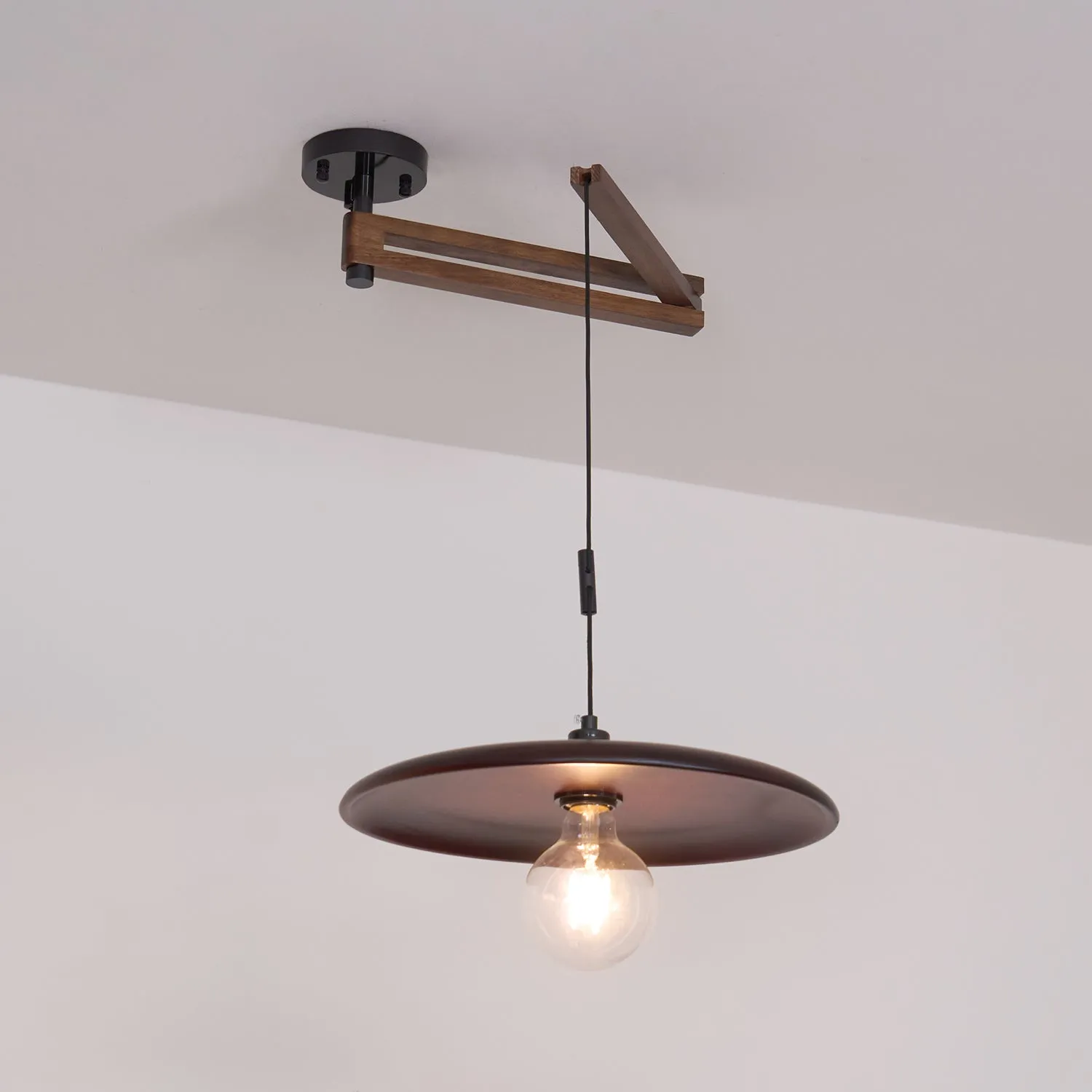 Carlyle Wood Pendant Lamp