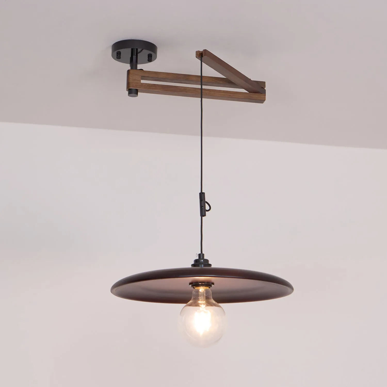 Carlyle Wood Pendant Lamp