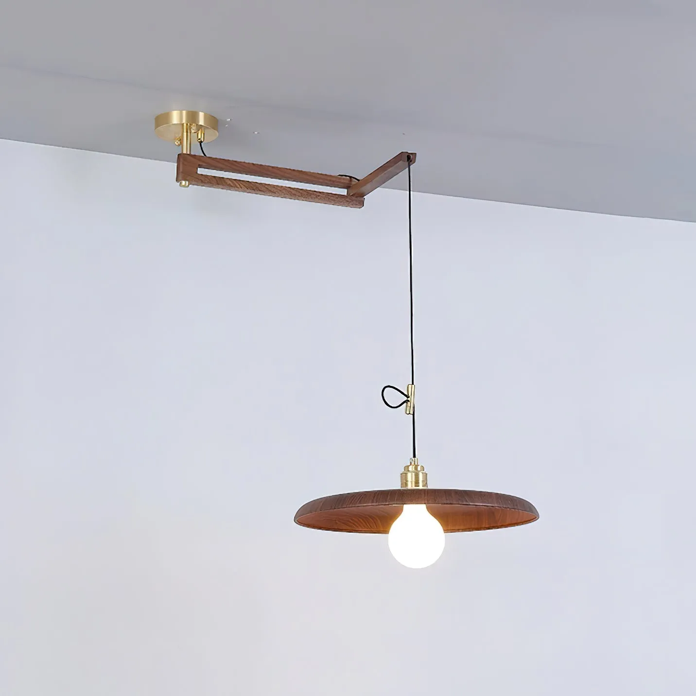 Carlyle Wood Pendant Lamp