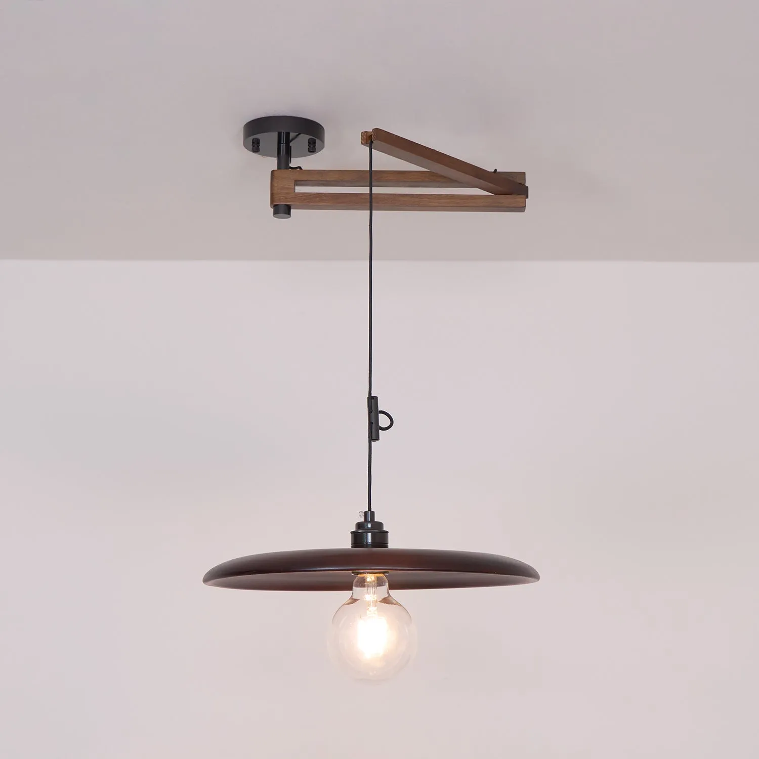 Carlyle Wood Pendant Lamp