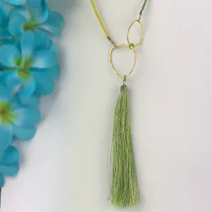 Citrus Tassel Necklace - VNKL203