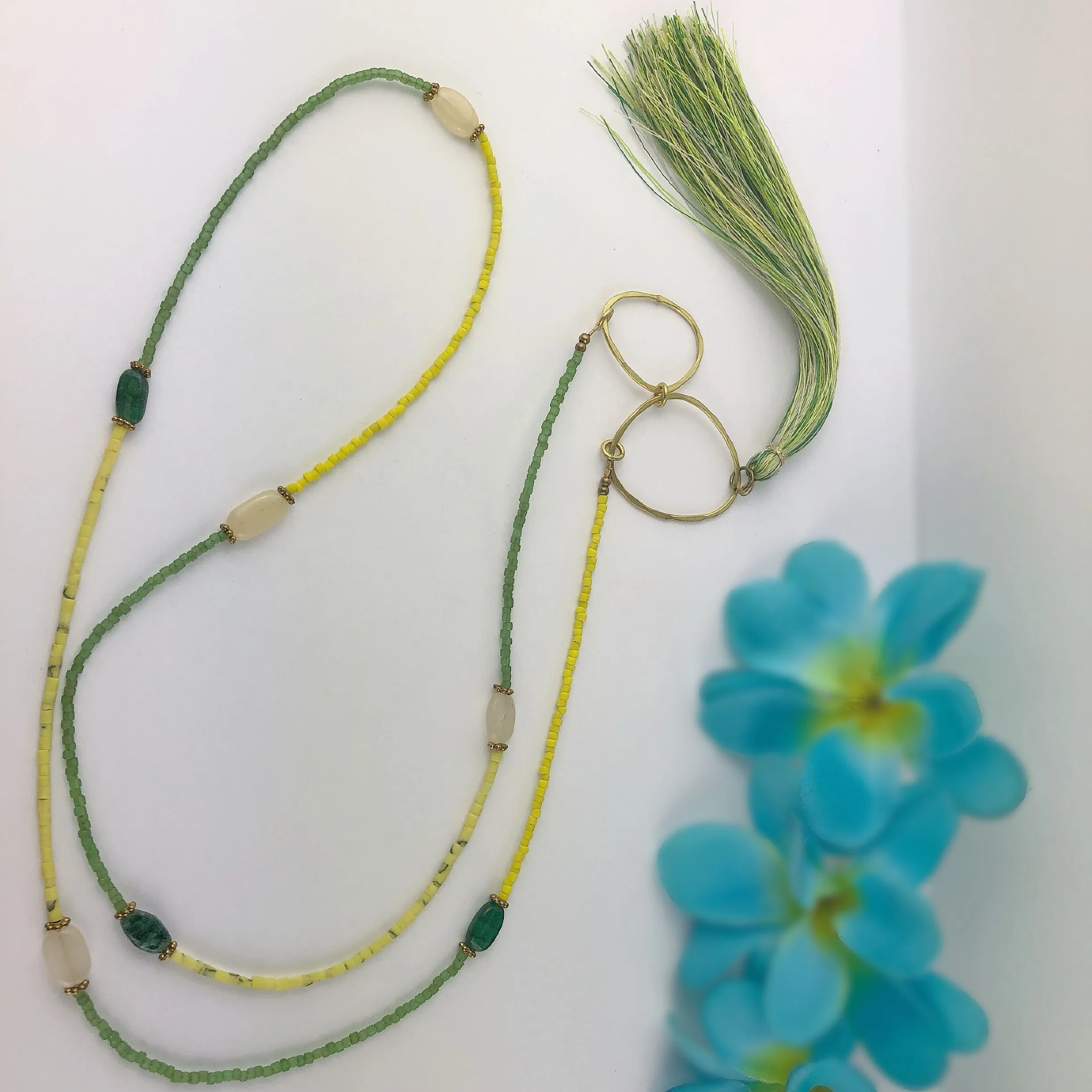 Citrus Tassel Necklace - VNKL203