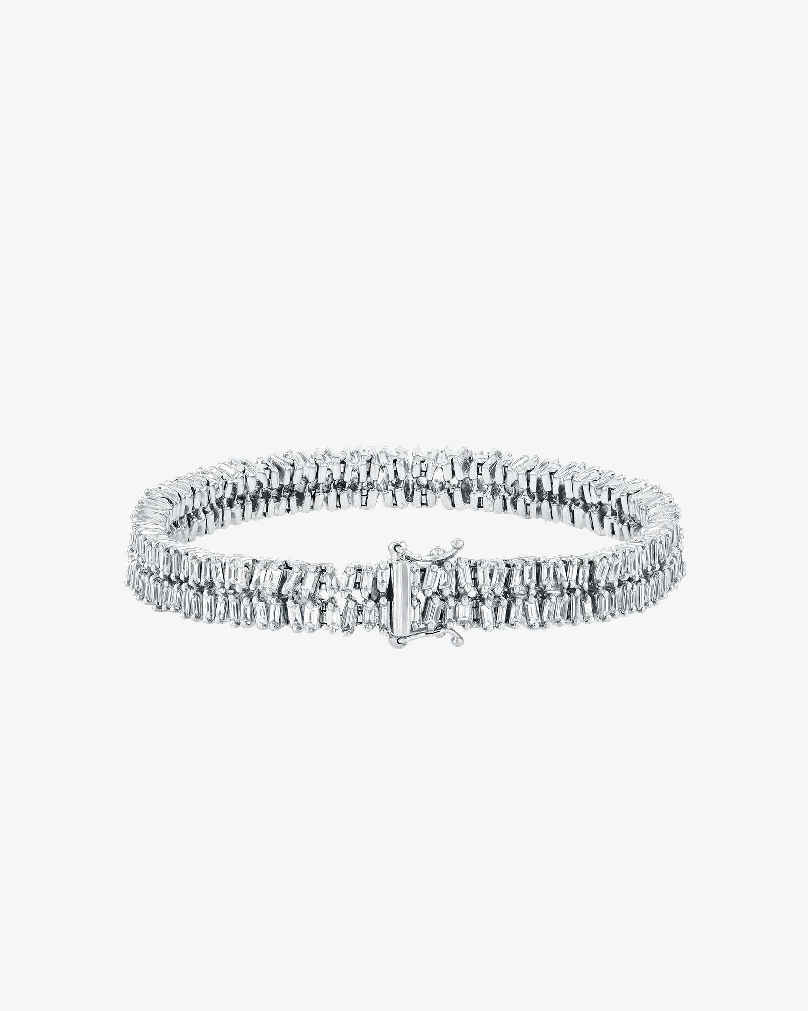 Classic Diamond Double Row Tennis Bracelet