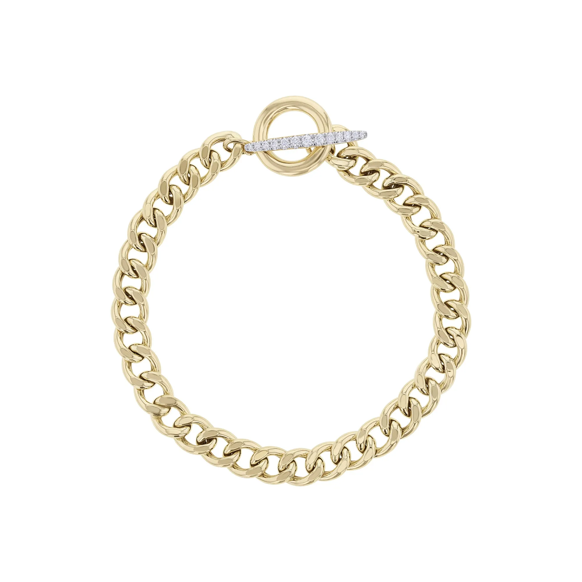 Coco Cuban Link Diamond Bracelet