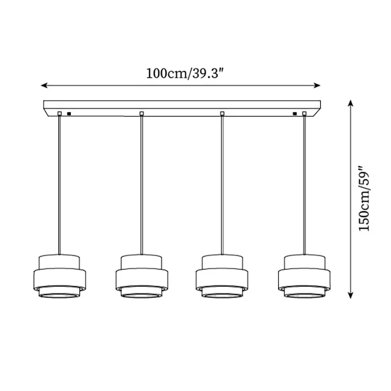 Cole Travertine Pendant Lamp