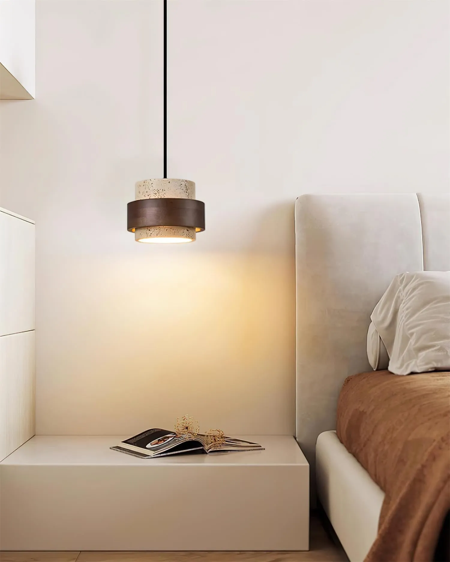 Cole Travertine Pendant Lamp