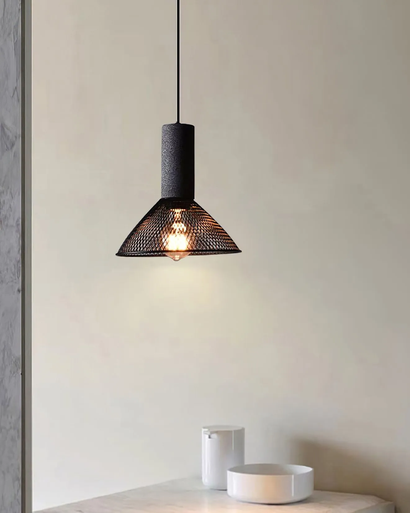 Concrete Industry Pendant Lamp