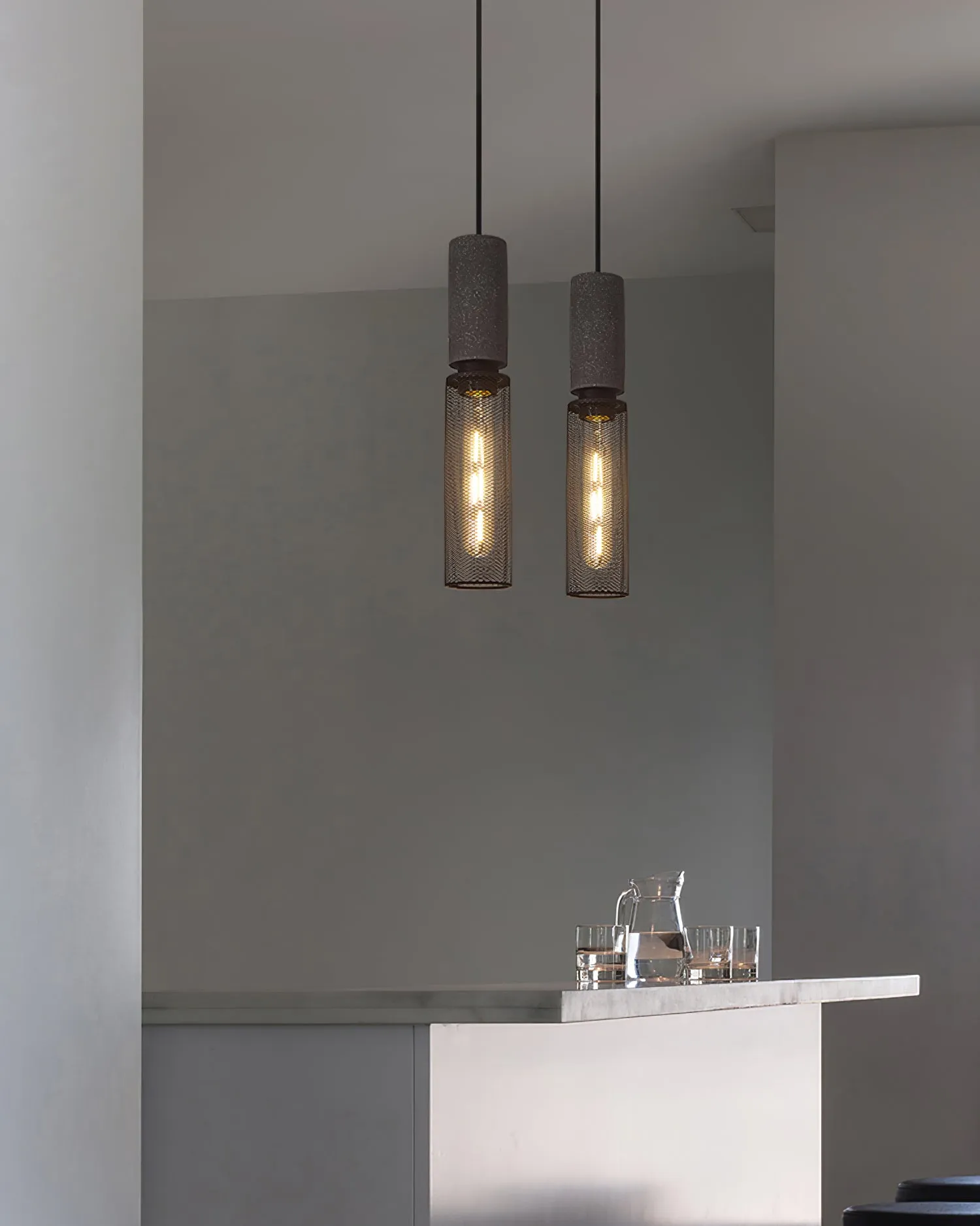 Concrete Industry Pendant Lamp