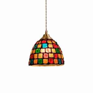 Crown Tiffany  Pendant Lamp