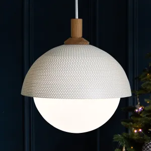 Dome Pendant Perforated Pendant Light