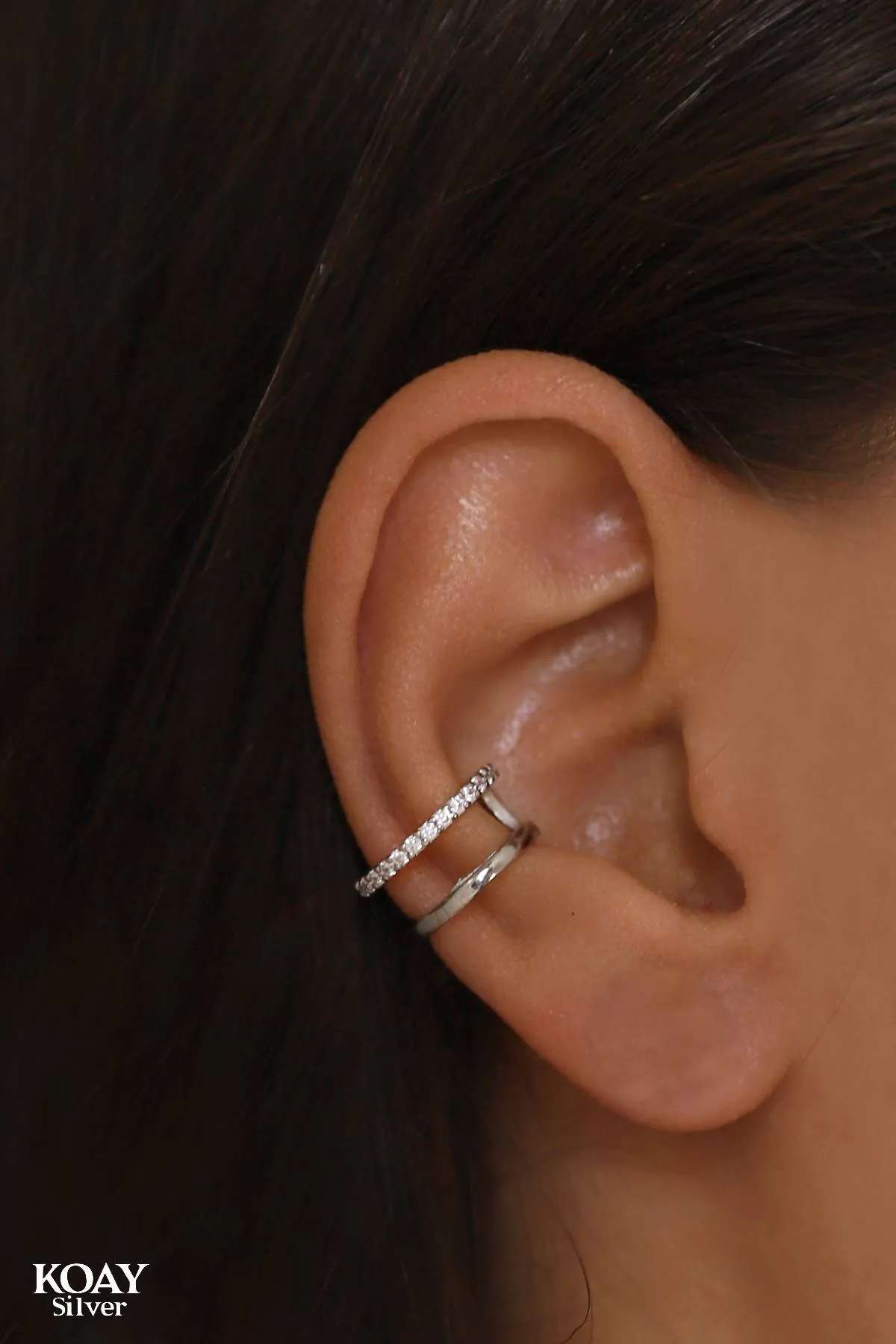 Double Layer Ear cuff