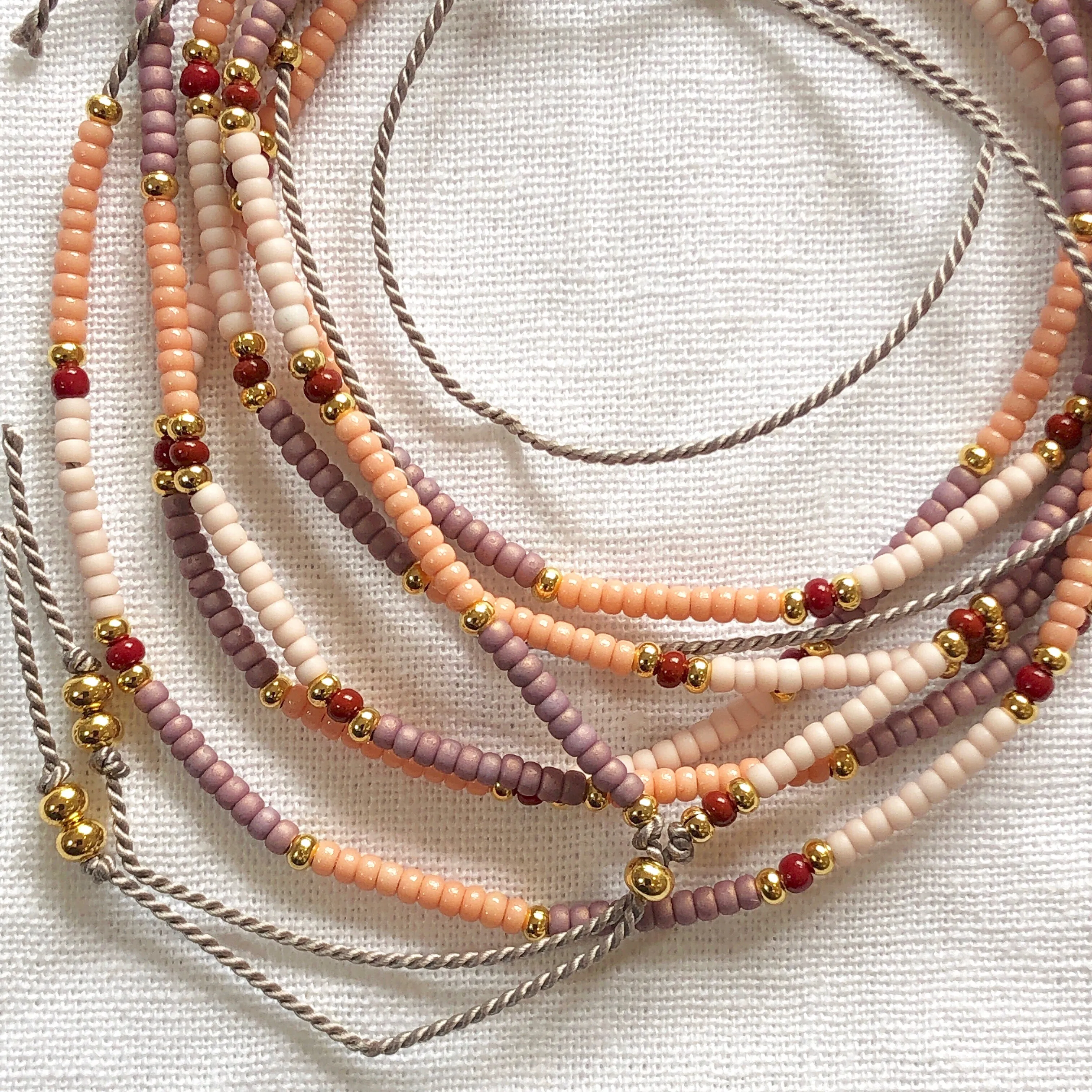 Dusty Pinks Necklace