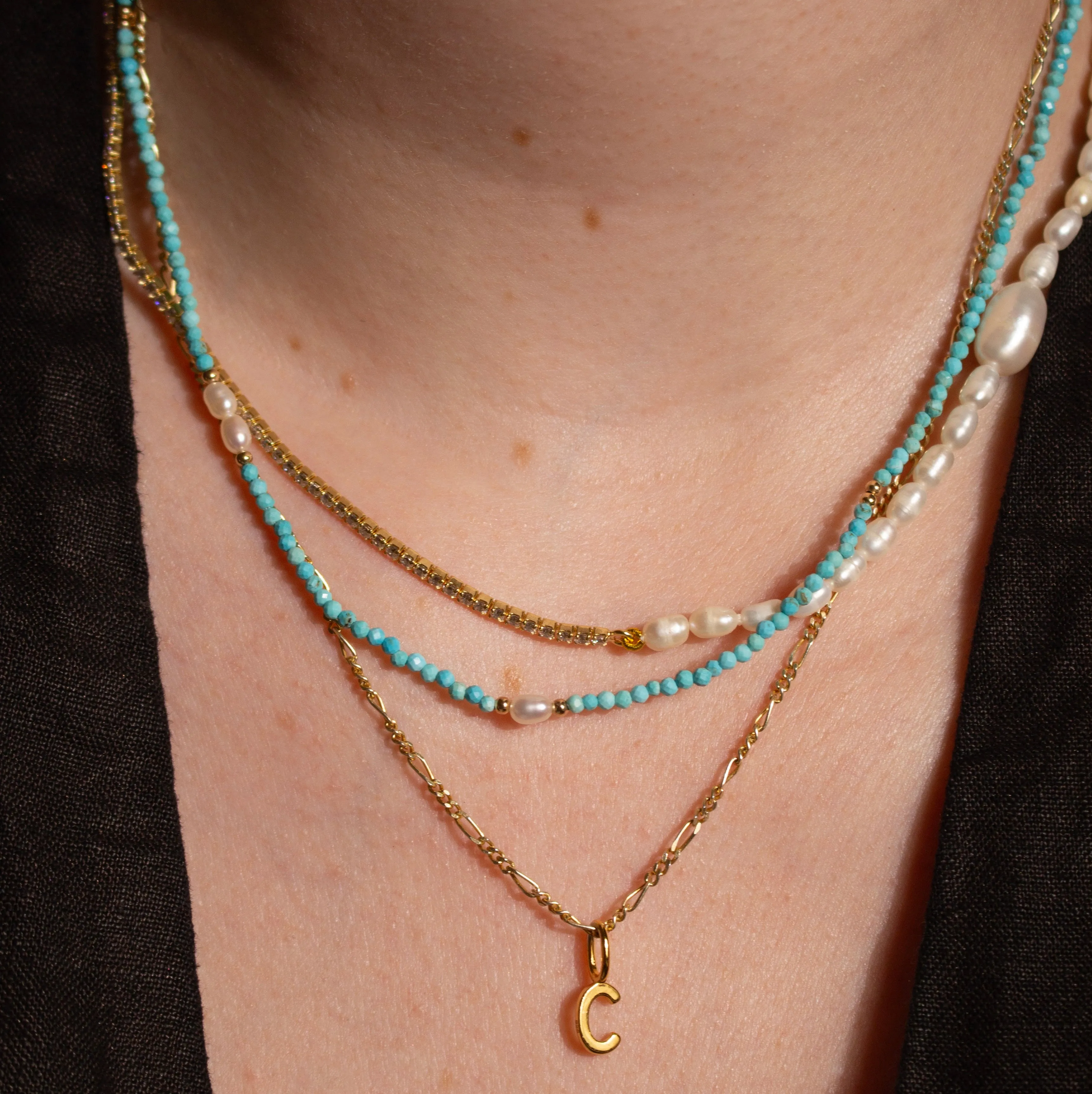 DYLAN NECKLACE TURQUOISE