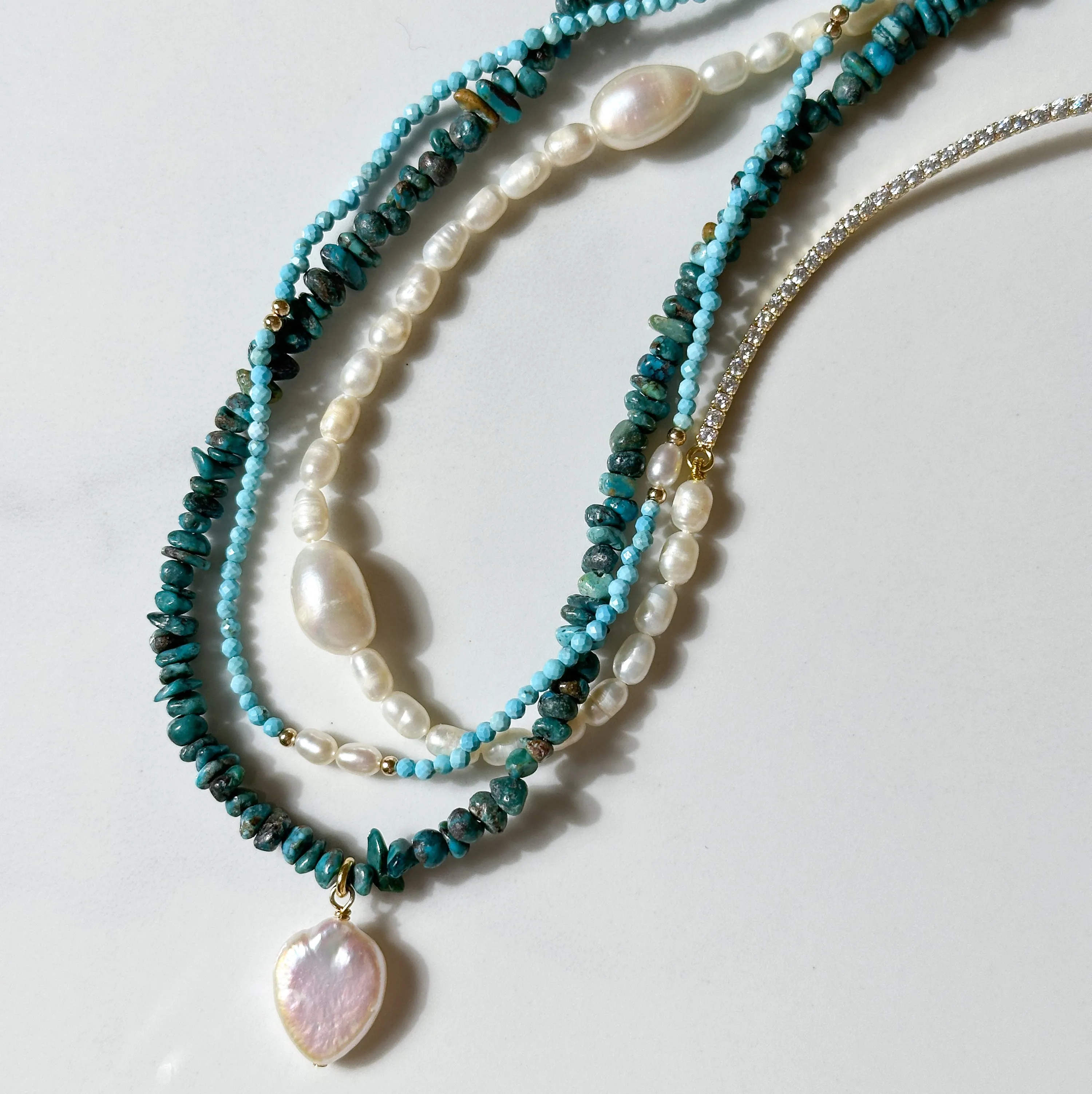 DYLAN NECKLACE TURQUOISE