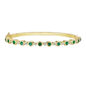 Emerald Aura Bangle