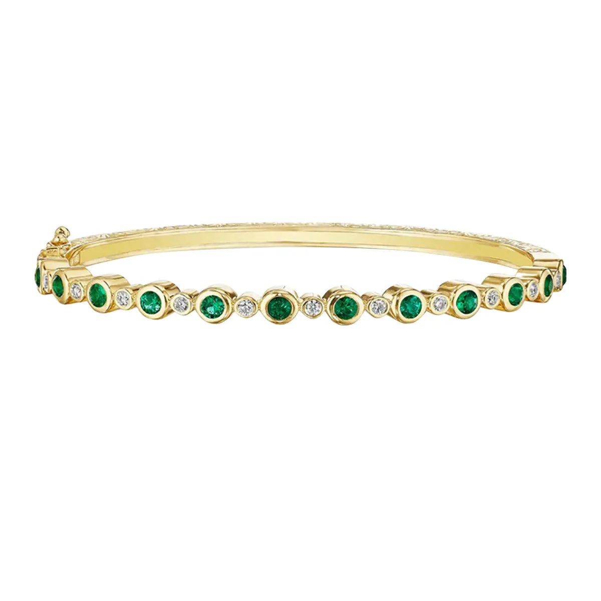 Emerald Aura Bangle