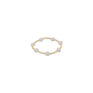 Enewton Admire Gold 3mm Bead Bracelet in Moonstone