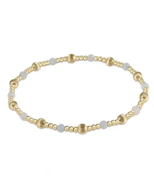 Enewton - Dignity Sincerity Pattern 4mm Bead Bracelet - Moonstone