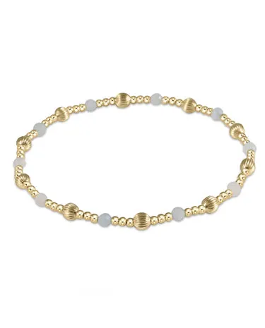 Enewton - Dignity Sincerity Pattern 4mm Bead Bracelet - Moonstone