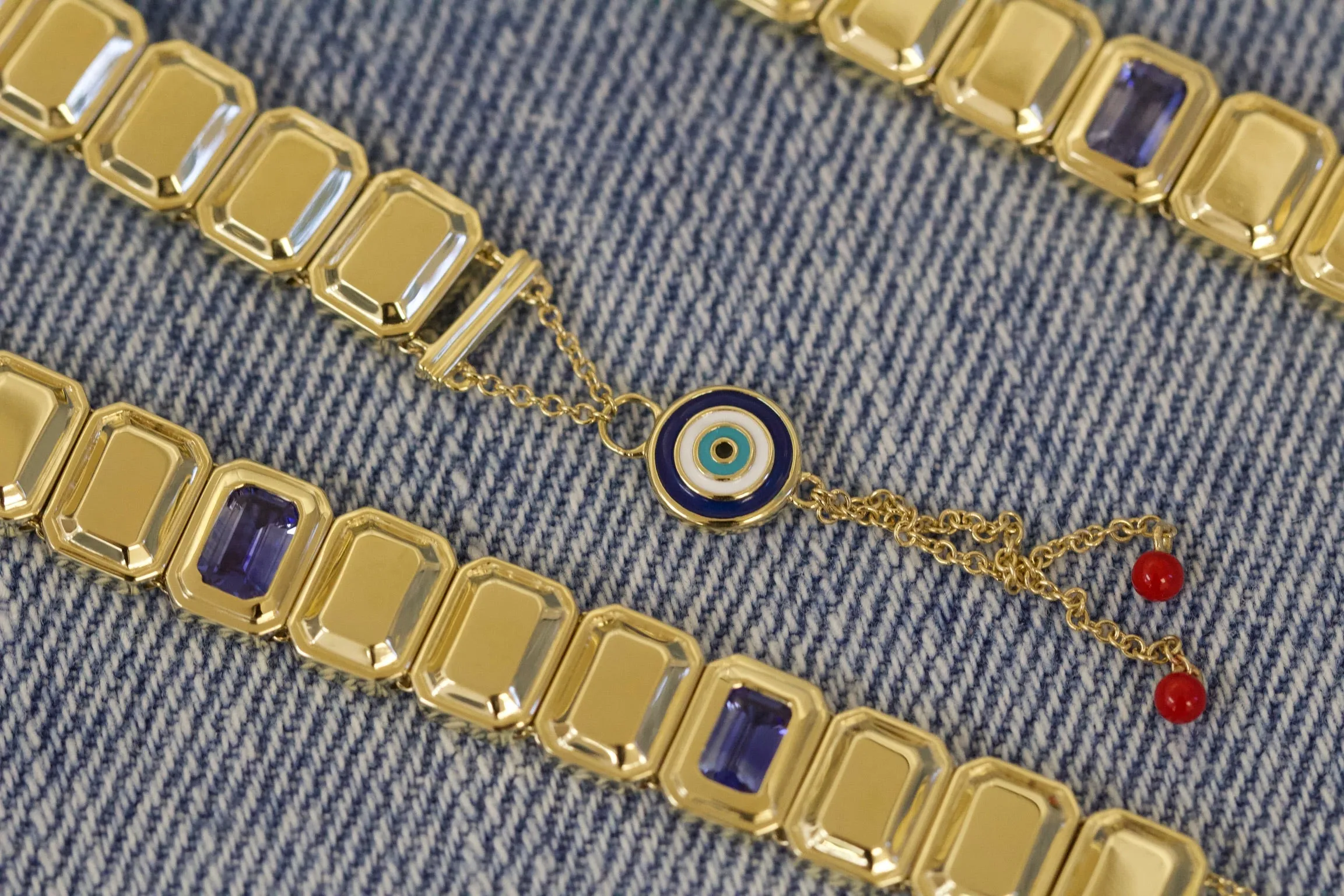 Evil Eye Goldstone™ Bracelet