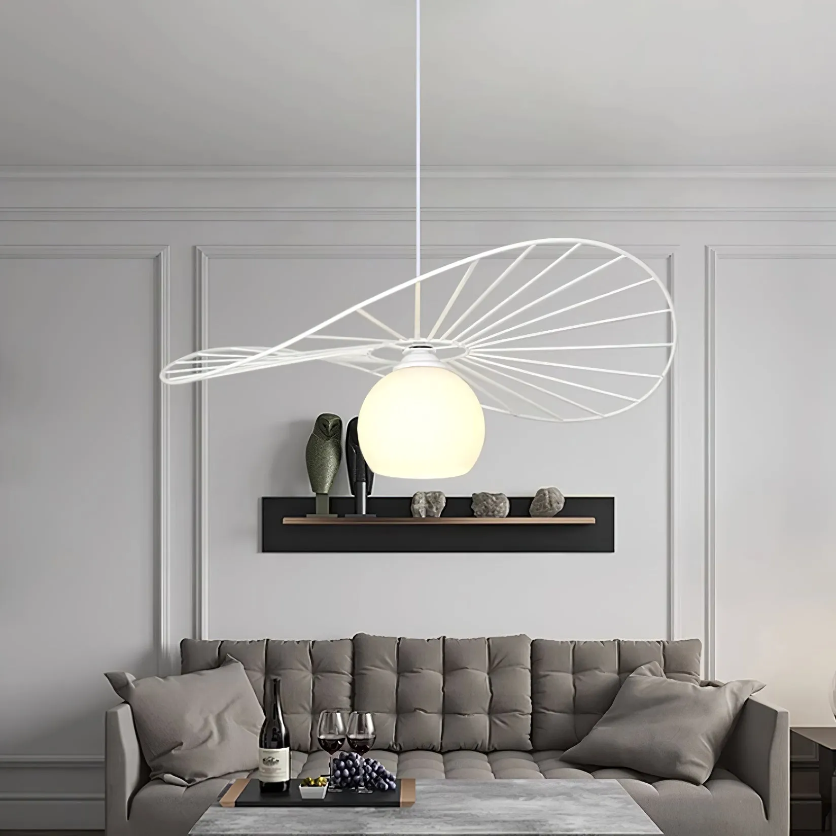 Fluora Hat Pendant Lamp