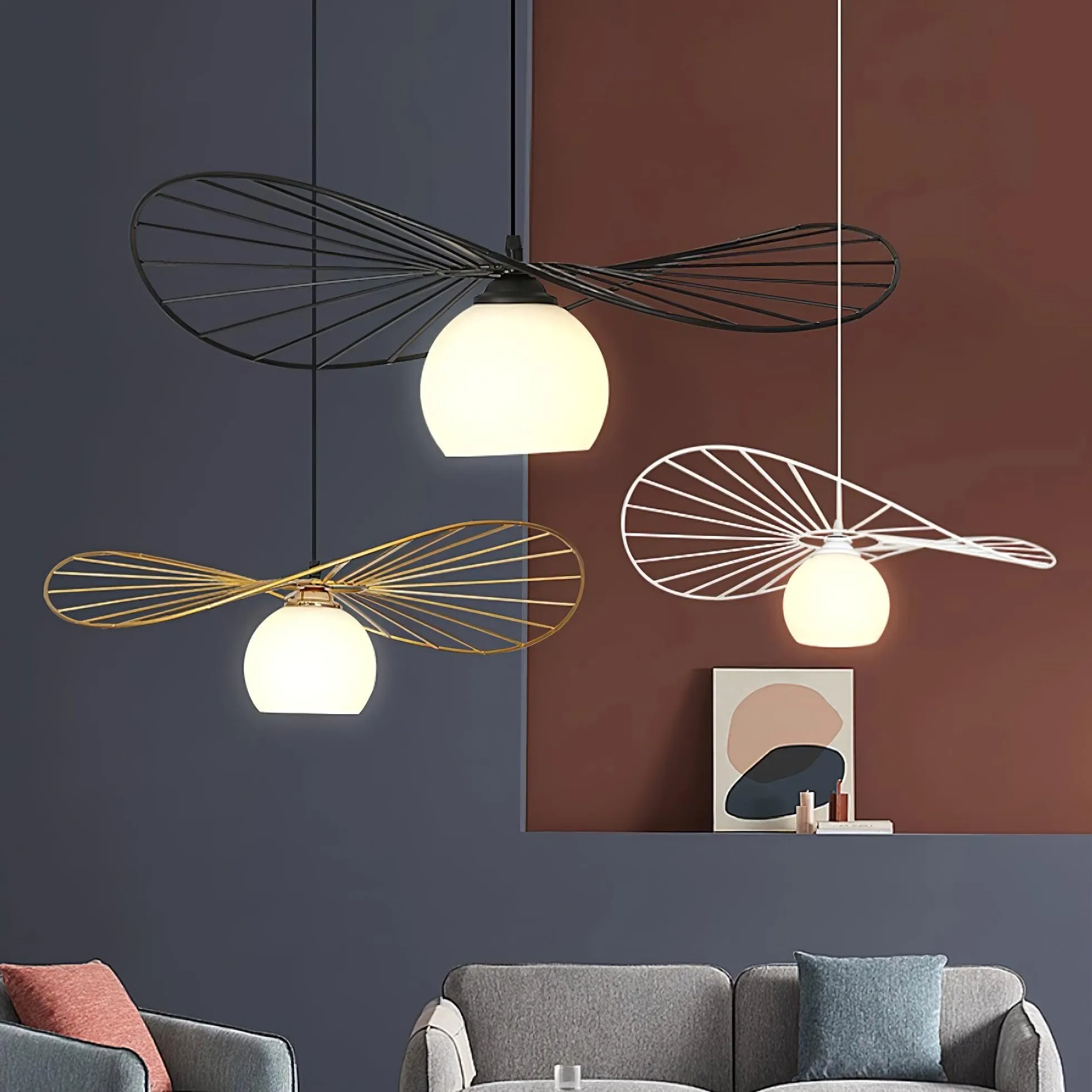 Fluora Hat Pendant Lamp