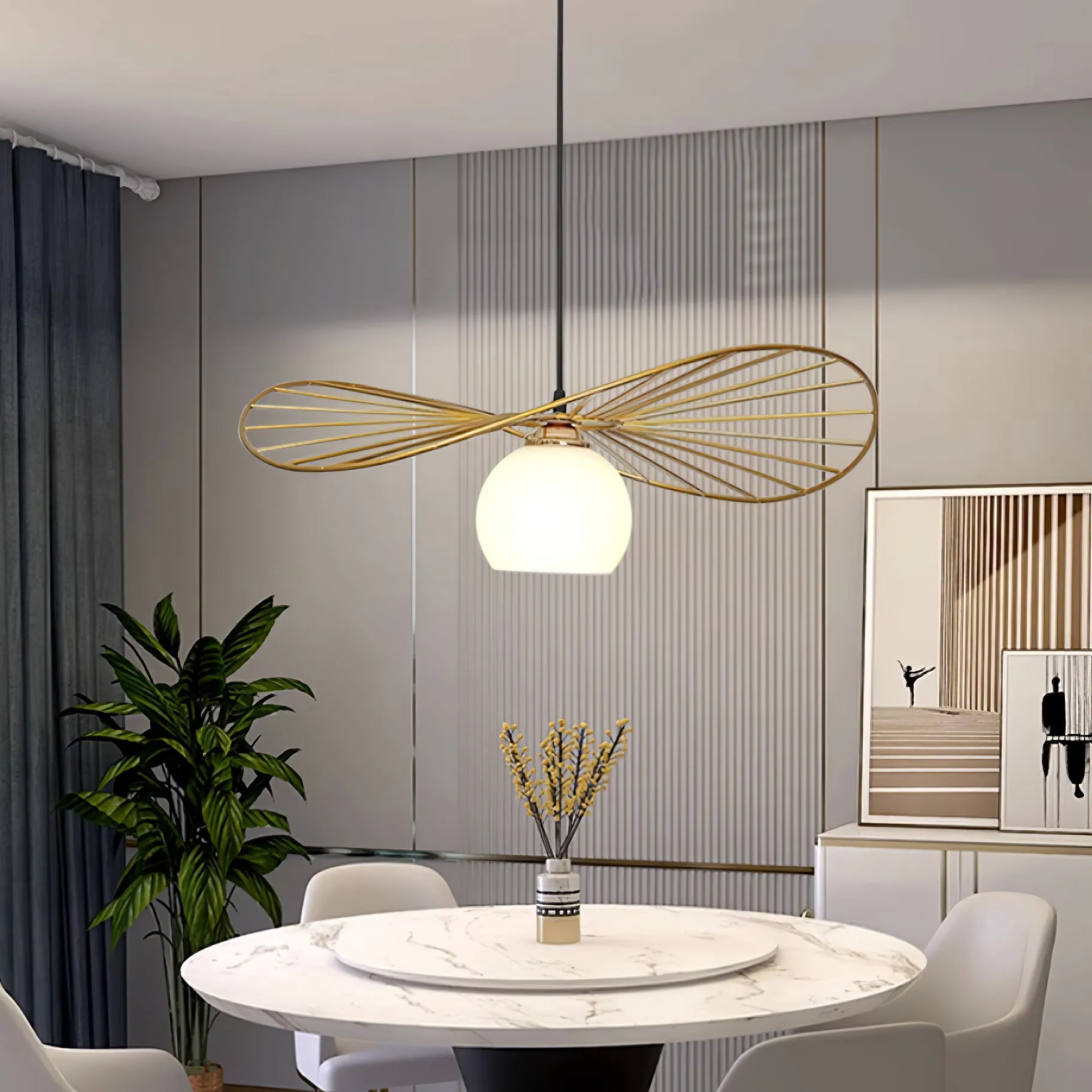 Fluora Hat Pendant Lamp