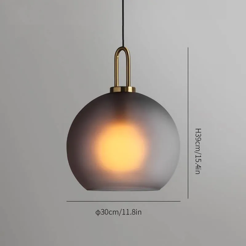 Glass Pendant Light