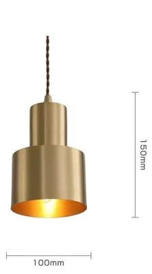 HULDA Brass Pendant Lamp