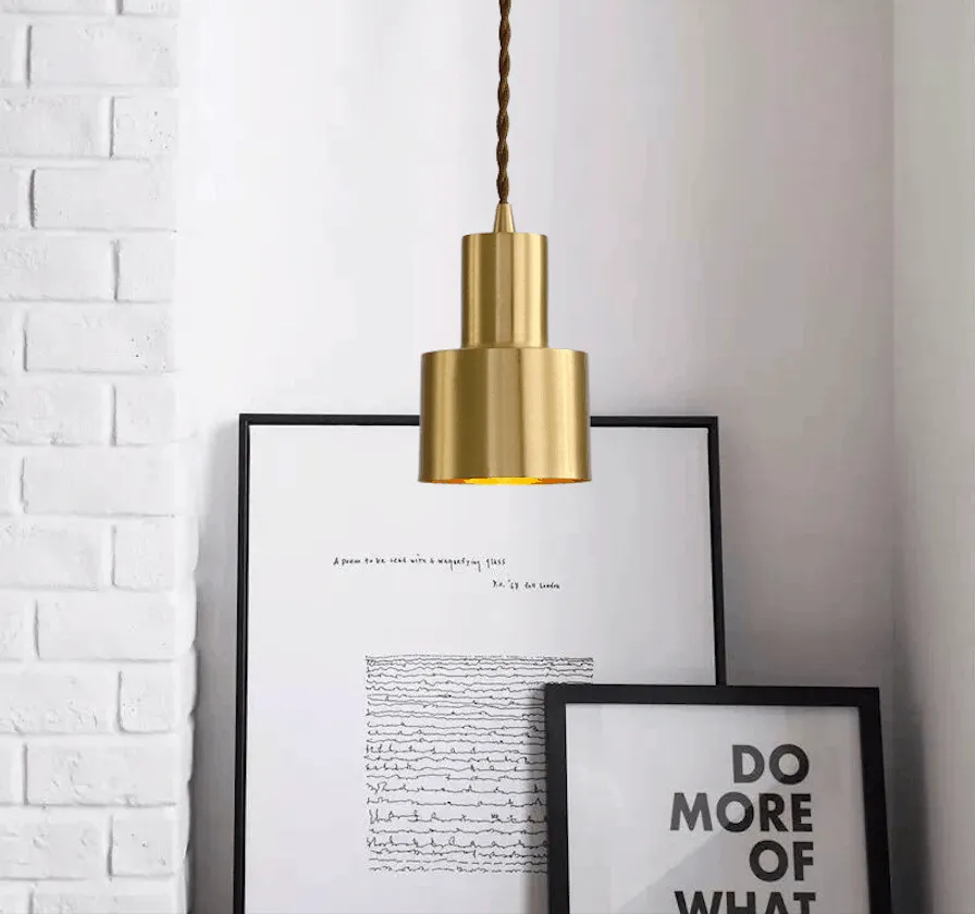 HULDA Brass Pendant Lamp