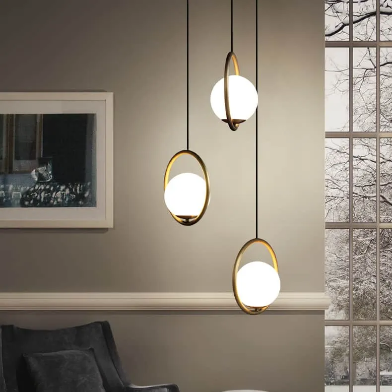 Insuppo Round Ring Ball Pendant Lamp