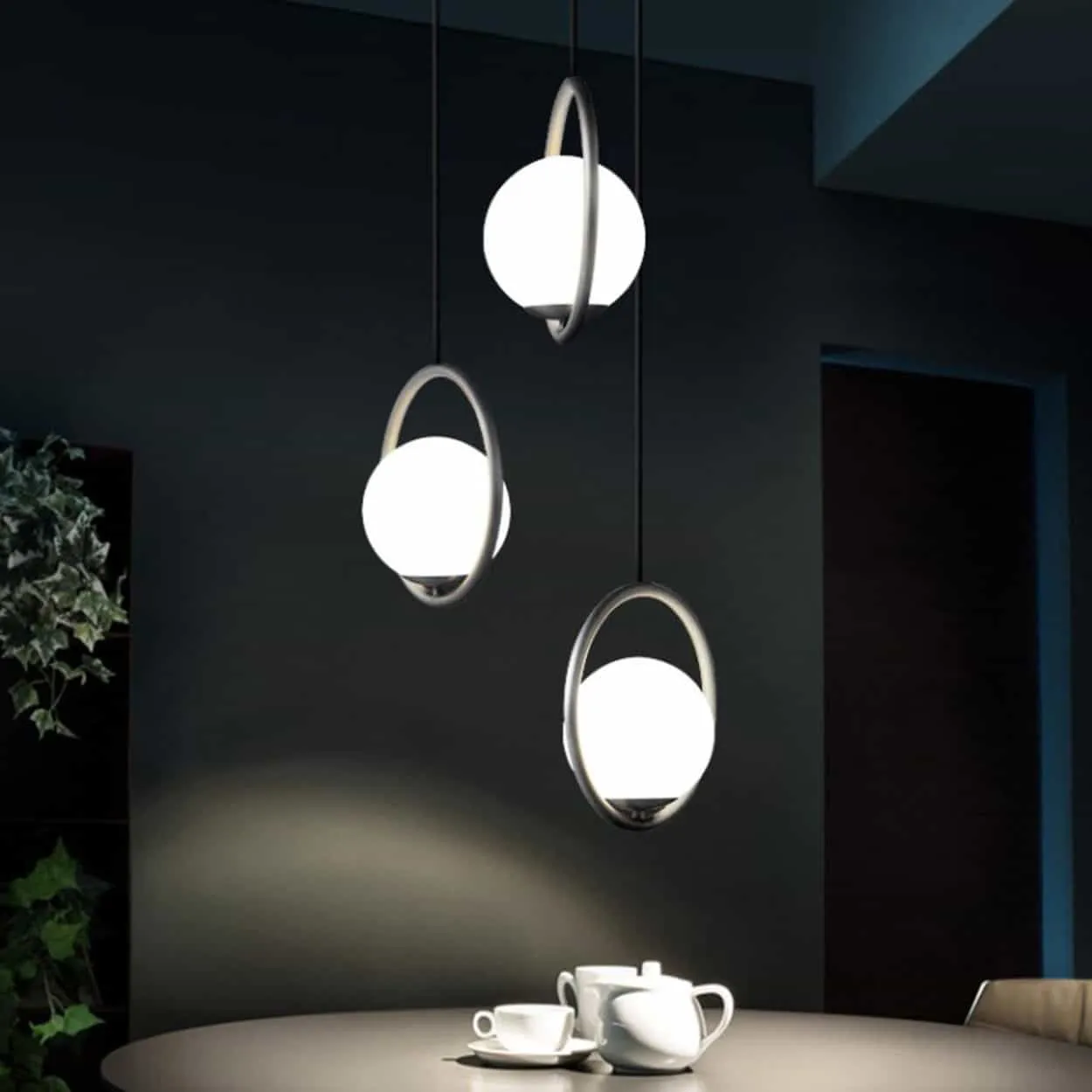 Insuppo Round Ring Ball Pendant Lamp