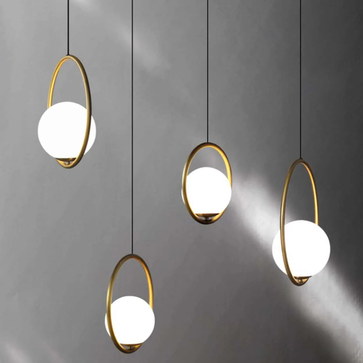 Insuppo Round Ring Ball Pendant Lamp