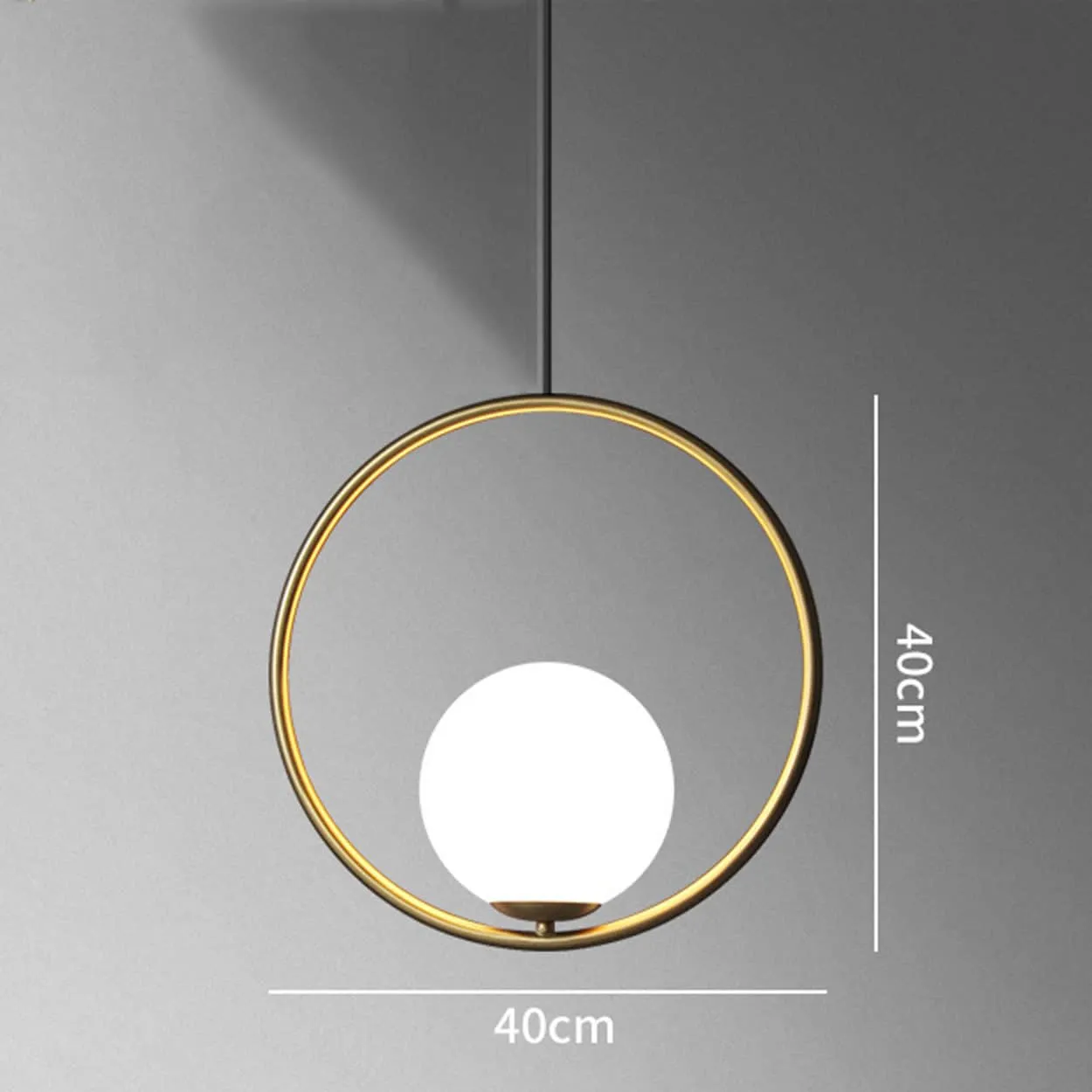 Insuppo Round Ring Ball Pendant Lamp