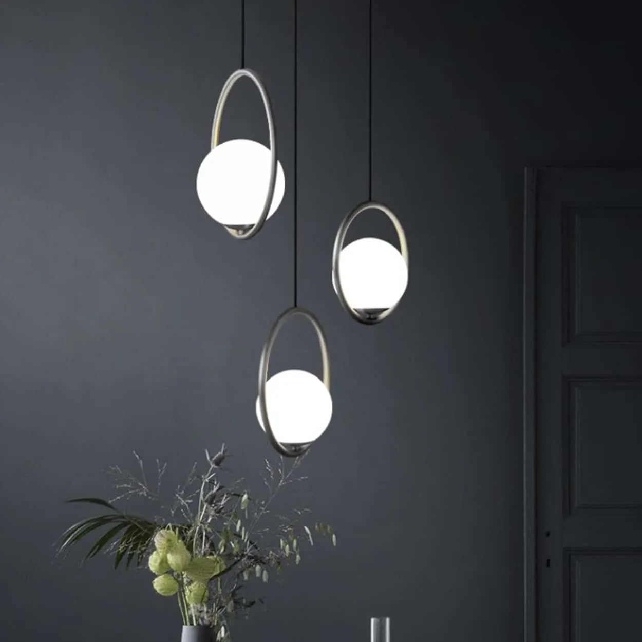 Insuppo Round Ring Ball Pendant Lamp