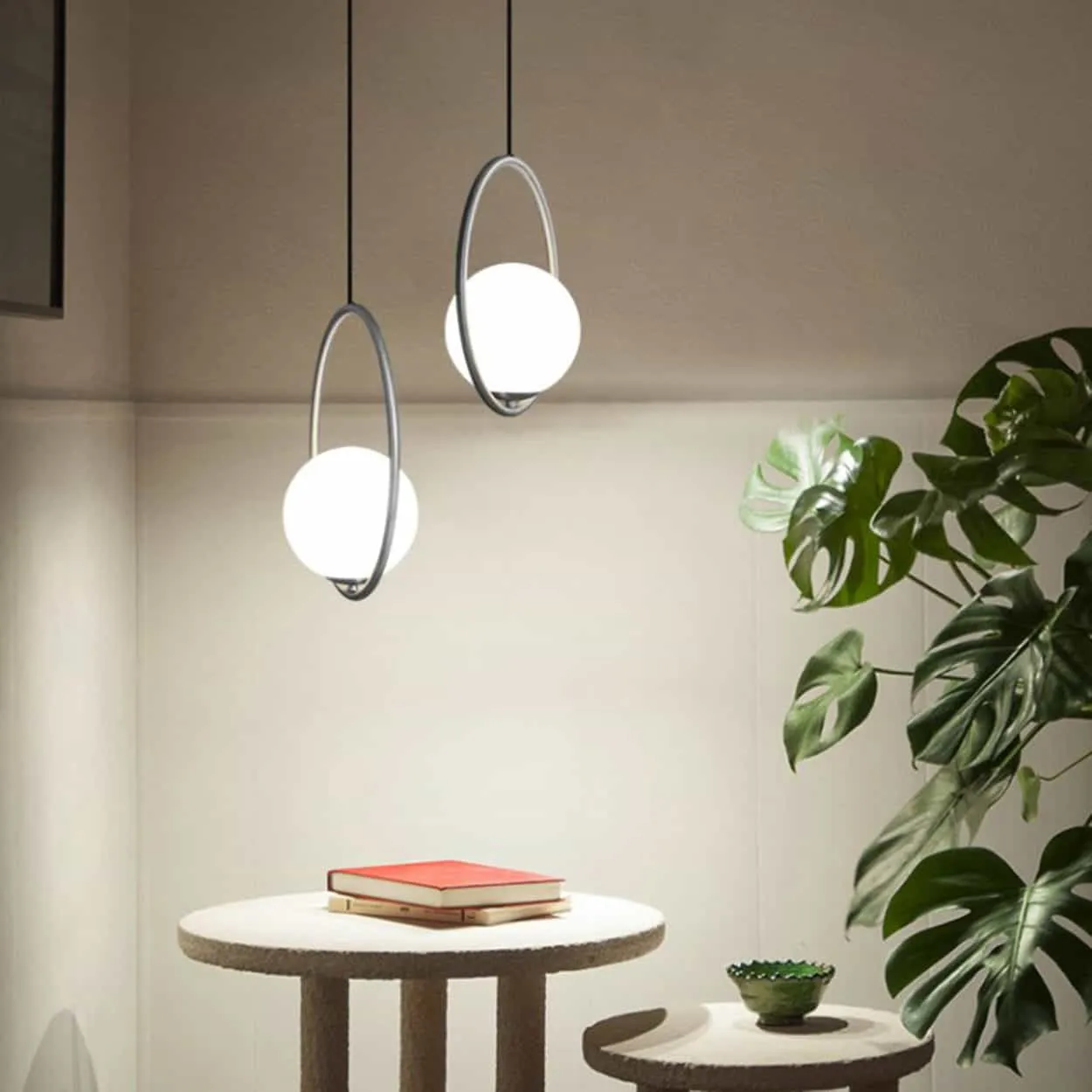 Insuppo Round Ring Ball Pendant Lamp