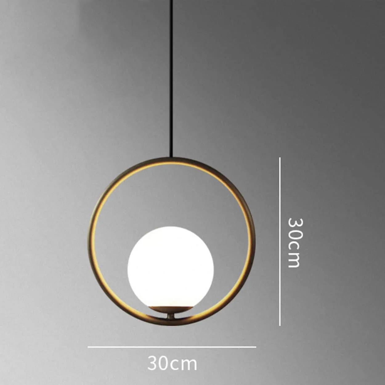 Insuppo Round Ring Ball Pendant Lamp